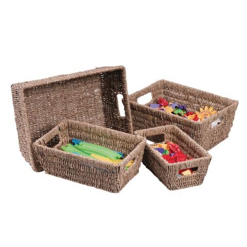Seagrass Baskets - Pack of 4