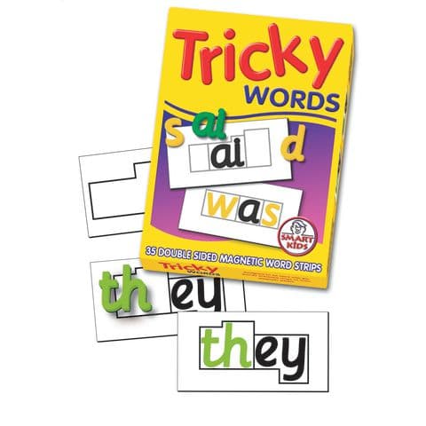 Tricky Words Magnetic Activities 35 Double Sided Strips