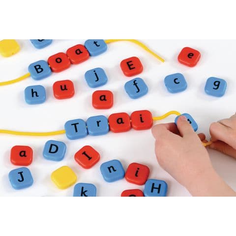 Lacing Letter Beads