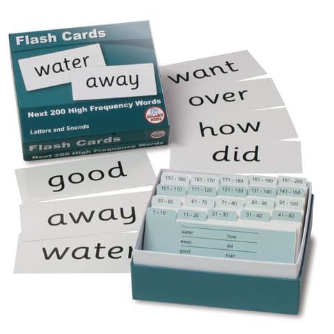 300 High Frequency Words Flash Cards