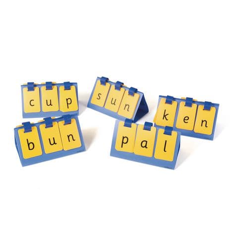 Synthetic Letter Flip Phase 3 - Pupil Size - Pack of 5