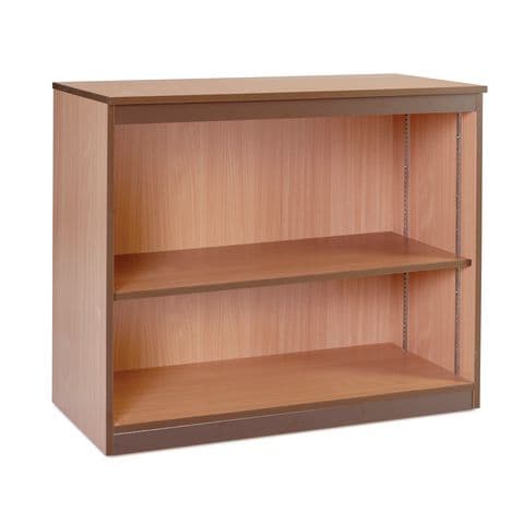 Bookcase, Adjustable Shelves - with 2 Shelf Tiers