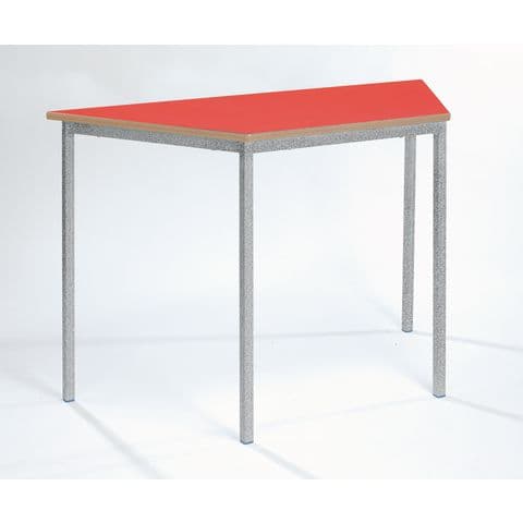 Large Trapezoidal Table, Fully Welded Frame, MDF Edges – 530mm(H)