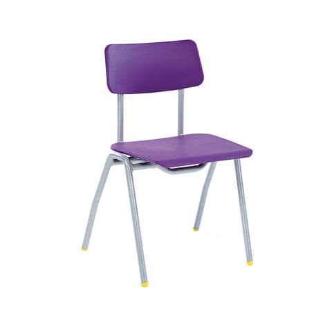BS Classroom Chair, Assorted Shell/Frame Colours – 350mm(SH)