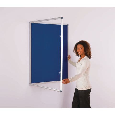 Single Door Tamperproof Noticeboard - 900(H) x 600mm(W)