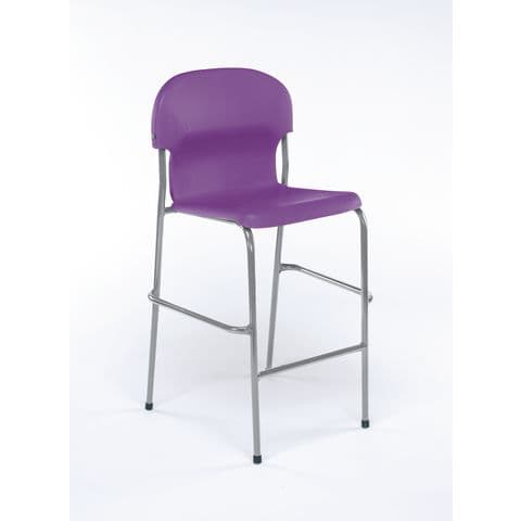 Chair 2000 Classroom High Chair, Assorted Shell Colours – 620mm(SH)