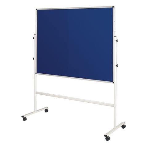Fade Resistant Double Sided Mobile Noticeboard – 1200(H) x 900mm(W)