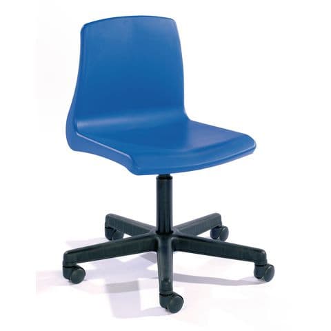 NP Swivel Chair, Height Adjustable, Assorted Shell Colours – 420-480mm(SH)
