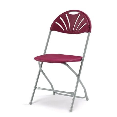 Comfort Back Polypropylene Folding Chairs - 450mm(SH) - Pack