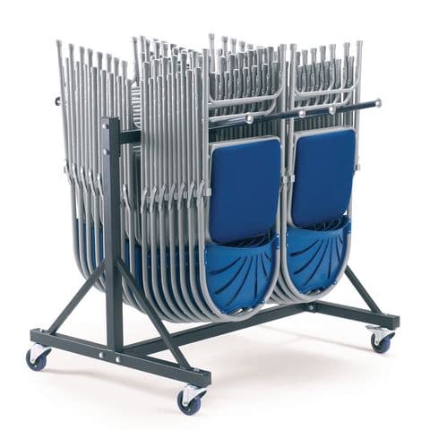 Hanging Storage Trolley for 68 Polypropylene Chairs or 36 St