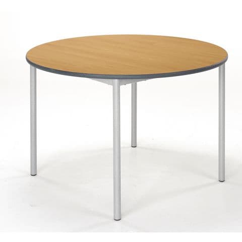 RT32 Circular Table, 32mm Fully Welded Round Tube Frame, Duraform PU Edges – 460mm(H)