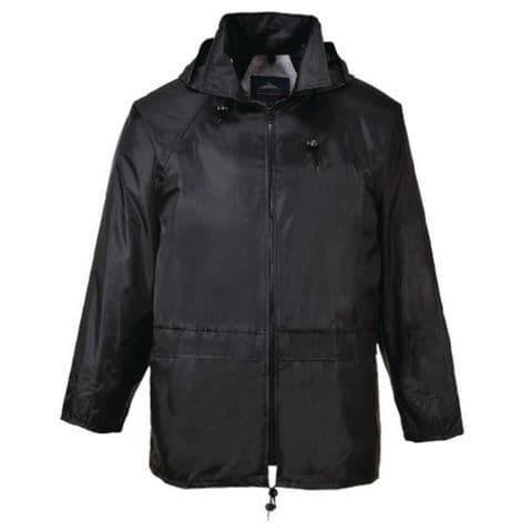 Superior Waterproof Jacket Black.