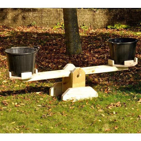 Giant Balance Scales with 2 Builder Buckets