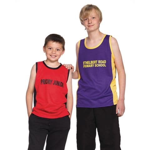 Vest with Side Stripes - 11-12 Years (32)