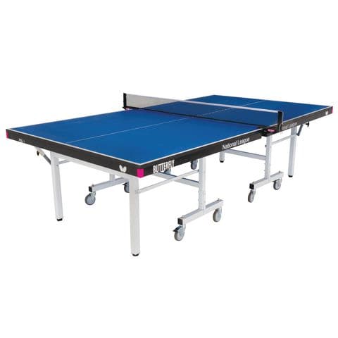National League Table Tennis Table 22mm - Blue