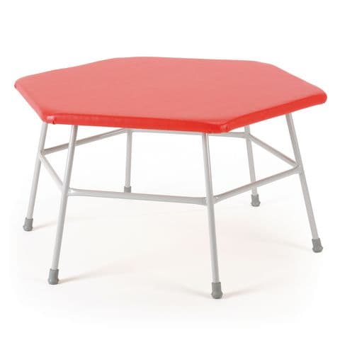 Hexagonal Movement Table  600mm Red, dia. 960mm