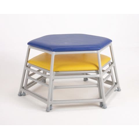 Medium Lita Movement Table with Yellow Top - 600(H) x 800mm(Dia)