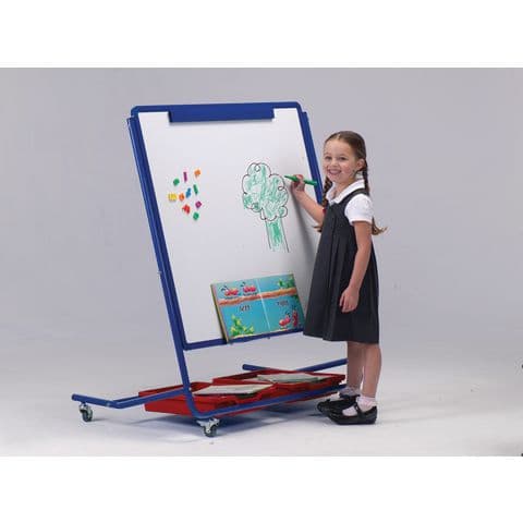 Magnetic Mobile Display/Storage Easel - single sided
