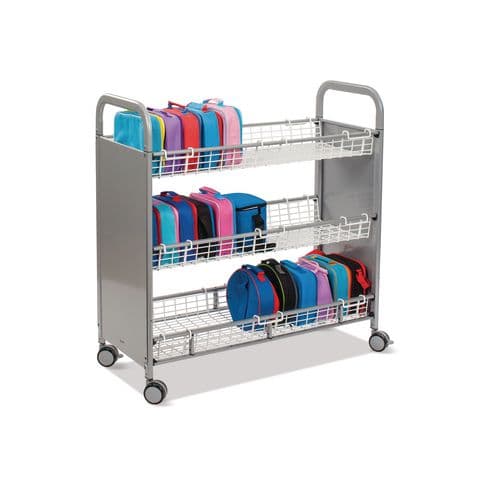 Lunchbox Trolley - Silver