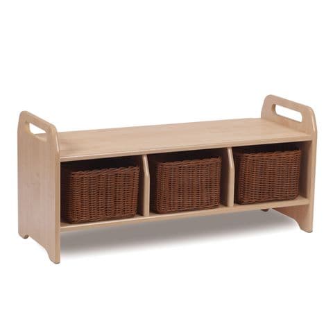 Storage Bench (Large) - With Baskets