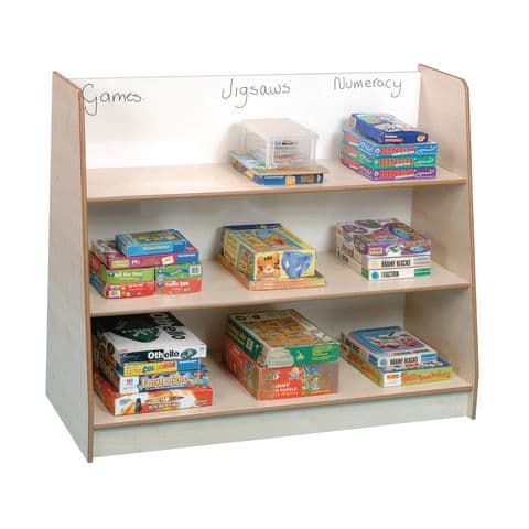 Standing Shelf with Drywipe Back