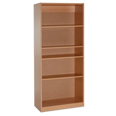 Narrow Bookcase, Adjustable Shelves, 5 Shelf Tiers – 1370mm(H)