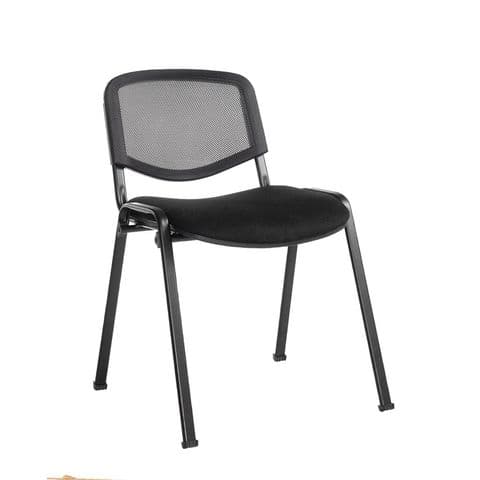 Taurus Mesh Back, Black Frame Meeting Chair (no arms)