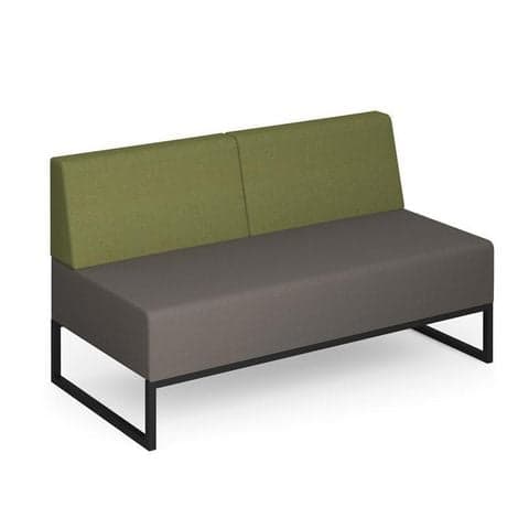 Nera Reception Seating - Double Bench with Back