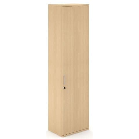 Slimline Cabinet with Lockable Right Hand Door, 5 Adjustable Shelves – 2320mm(H) x 600mm(W)
