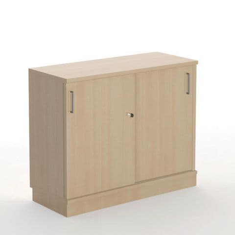 Cabinet with Lockable Sliding Doors, 1 Adjustable Shelf – 754mm(H) x 1000mm(W)