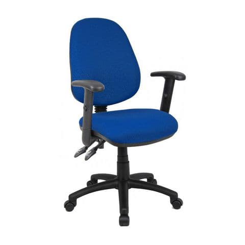 Vantage 100 Office Chair Height Adjustable Arms / 2 Lever