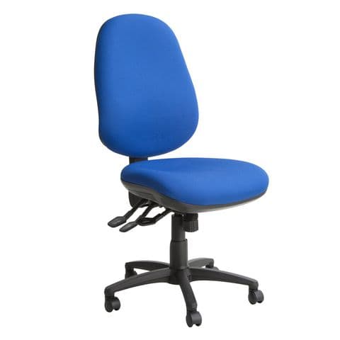 Jumbo High Back Operator Chair - Without Arms
