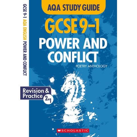 Power and Conflict AQA Poetry Anthology Revision Guide Pack of 10