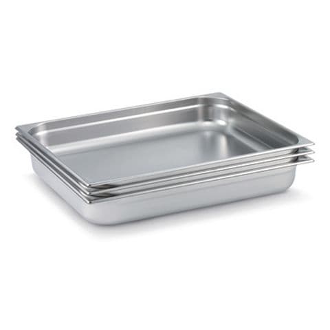 Stainless Steel Gastronorm Pan 1/1 Size, 40mm Deep