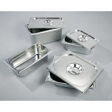 Stainless Steel Gastronorm Pan 1/2 Size, 150mm Deep