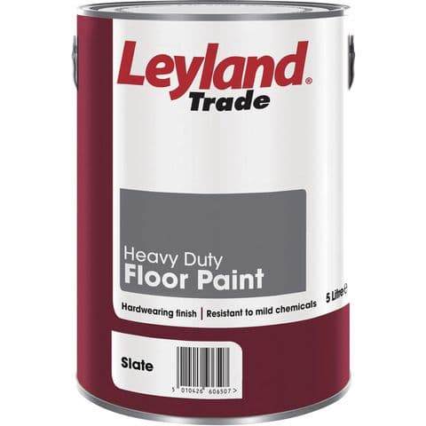 Leyland Trade Heavy Duty Floor Paint - 5 Litre