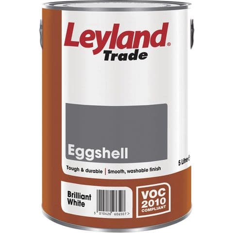 Leyland Trade Eggshell - 5 Litre