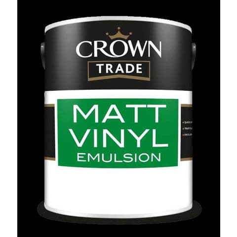 Crown Vinyl Matt 5 litre Colour