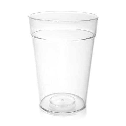 Harfield Smooth Tumbler - 220ml - Clear - Pack of 10