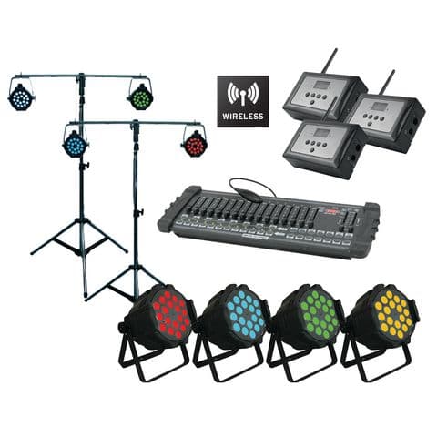 Plug & Play Portable Stage Lighting Kit