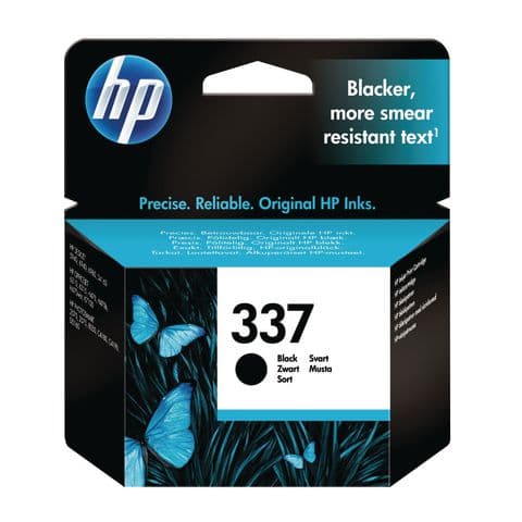 HP 337 Ink Cartridge, C93364EE - Black