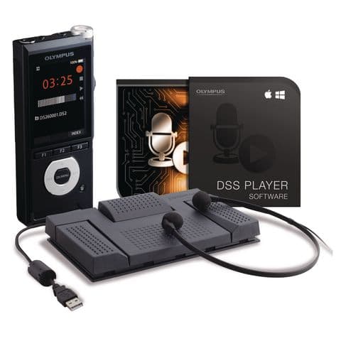 Olympus Silver Pro Digital Dictation and Transcription Kit