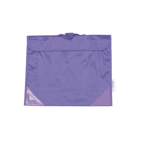 Nylon School Carrier Bags - Pack of 100. Purple